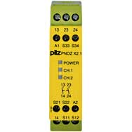 PNOZ X2.1 24VAC/DC 2n/o安全继电器2个?？サ?PILZ皮尔磁